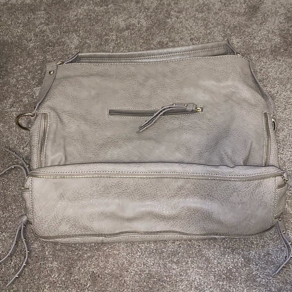 LATique silver purse